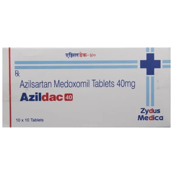 azildac 40mg tablet 10's